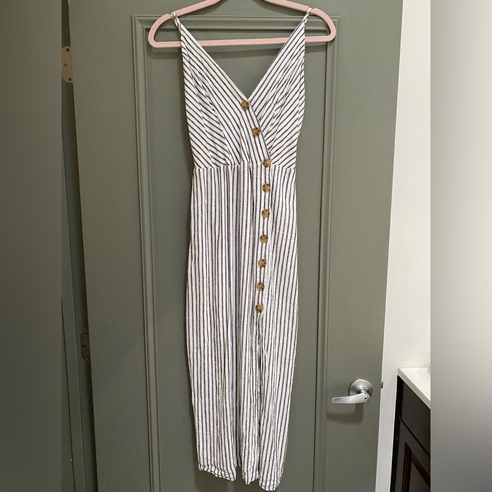 Urban Outfitters Black and White Striped Dress Size M